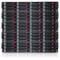 Solución SAN HP StorageWorks P4500 G2 para SAS MDL de 120 TB de capacidad escalable (BQ890A) Solución SAN HP StorageWorks P4500 G2 para SAS MDL de 120 TB de capacidad escalable (BQ890A)